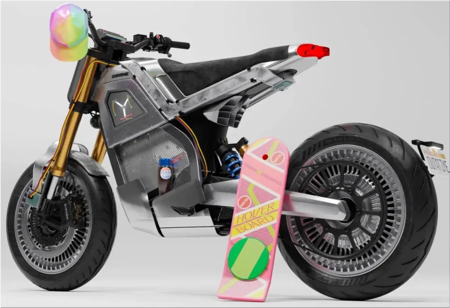 DAB Motors DeLorean E-bike