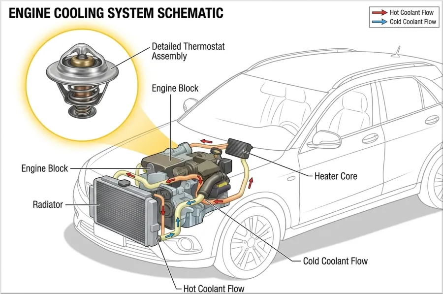 Bad Car Thermostat Symptoms