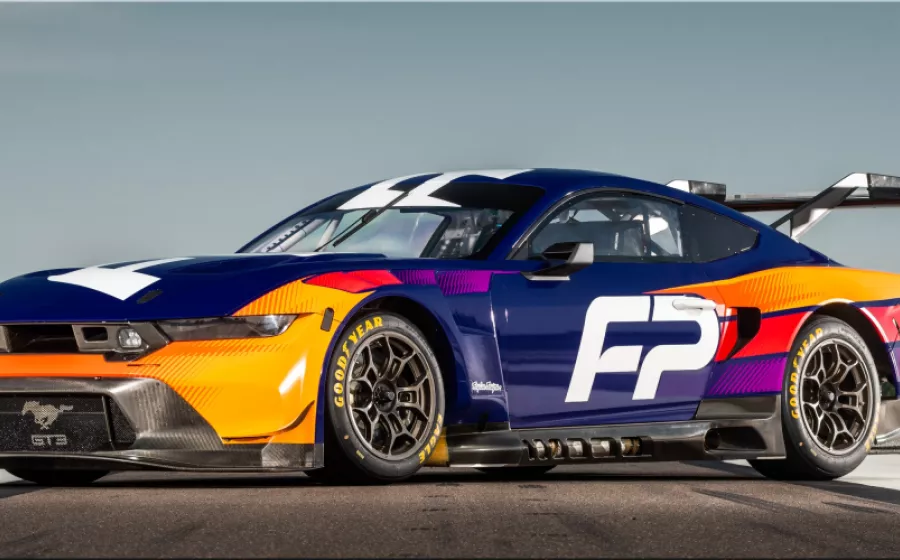 Ford Mustang GT3 Race Car