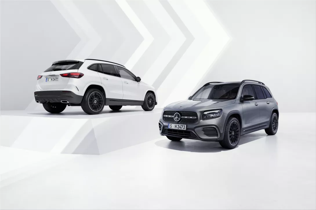 Mercedes-Benz GLA and GLB